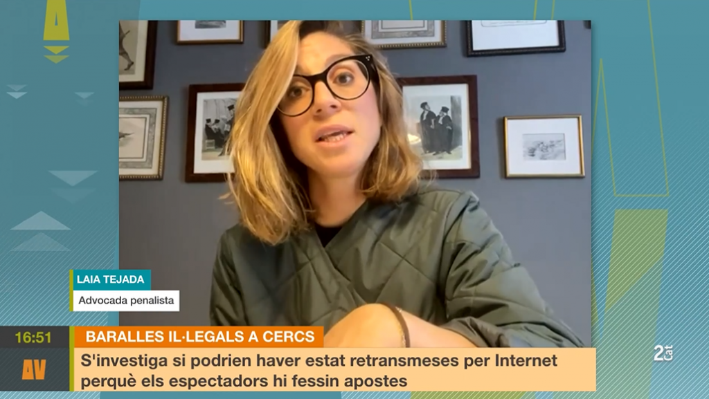 Laia Tejada analiza en L’Altaveu el caso de combates ilegales en Cercs